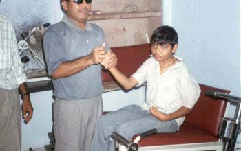 Physiotherapy treatment for blind